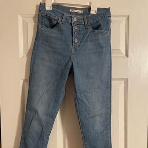 Levi’s Mile High Super Skinny Jeans size 28